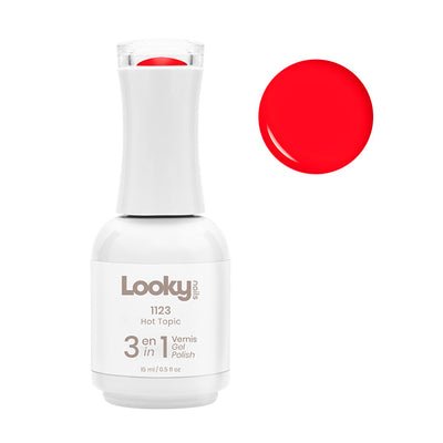 Looky Vernis Gel 3 en 1 #1123 Hot Topic (Collection Sunset Fever)