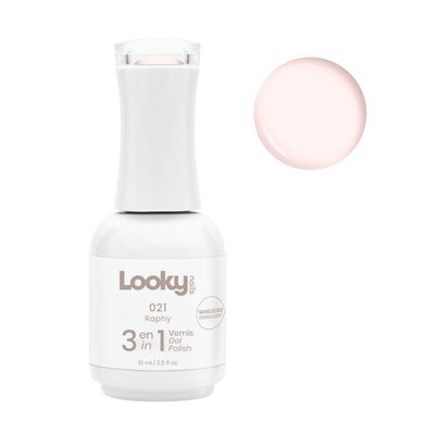 Looky 3 in 1 Gel Polish #021 Raphy (Translucent color)