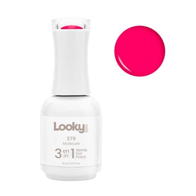 Looky 3 in 1 Gel Polish #379 Molecule (Fluo Collection)