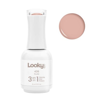 Looky 3 in 1 Gel Polish #436 Nude (Sarah Couture Collection)