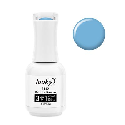 Looky 3 in 1 Gel Nailpolish #1112 Beachy Breeze (Brisa de Rio Collection)