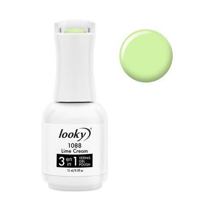 Looky Gel Polish 3 in 1 #1088 Lime Cream (Macaron Collection)