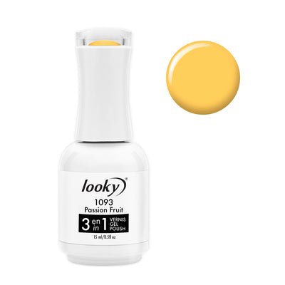 Looky 3 in 1 Gel Polish #1093 Passion fruit (Macaron Collection)