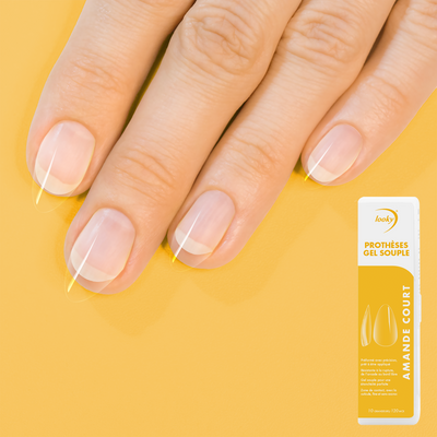 Looky Short Almond Soft Gel tips  