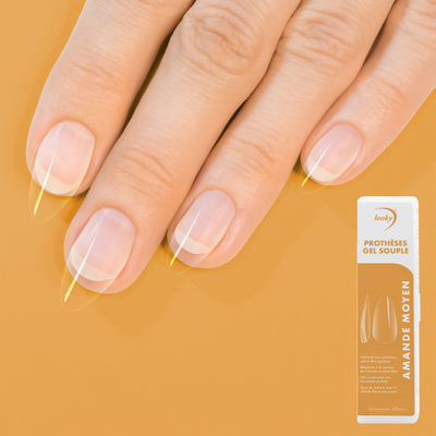 Soft Gel Tips Medium Almond