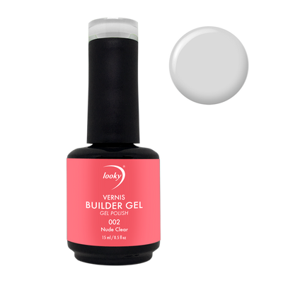 Builder Gel Nail Polish #002 Nude clear (Transparent)