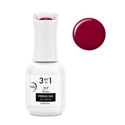 Looky 3 in 1 Gel Polish #317 Karen